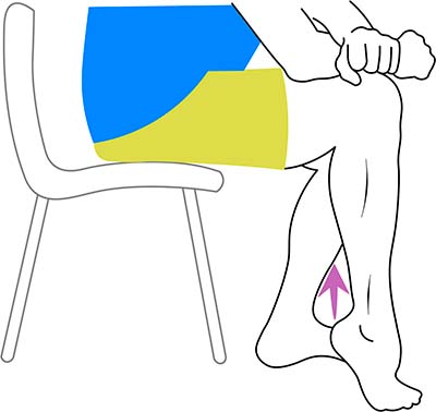 Renforcement tendon sur chaise